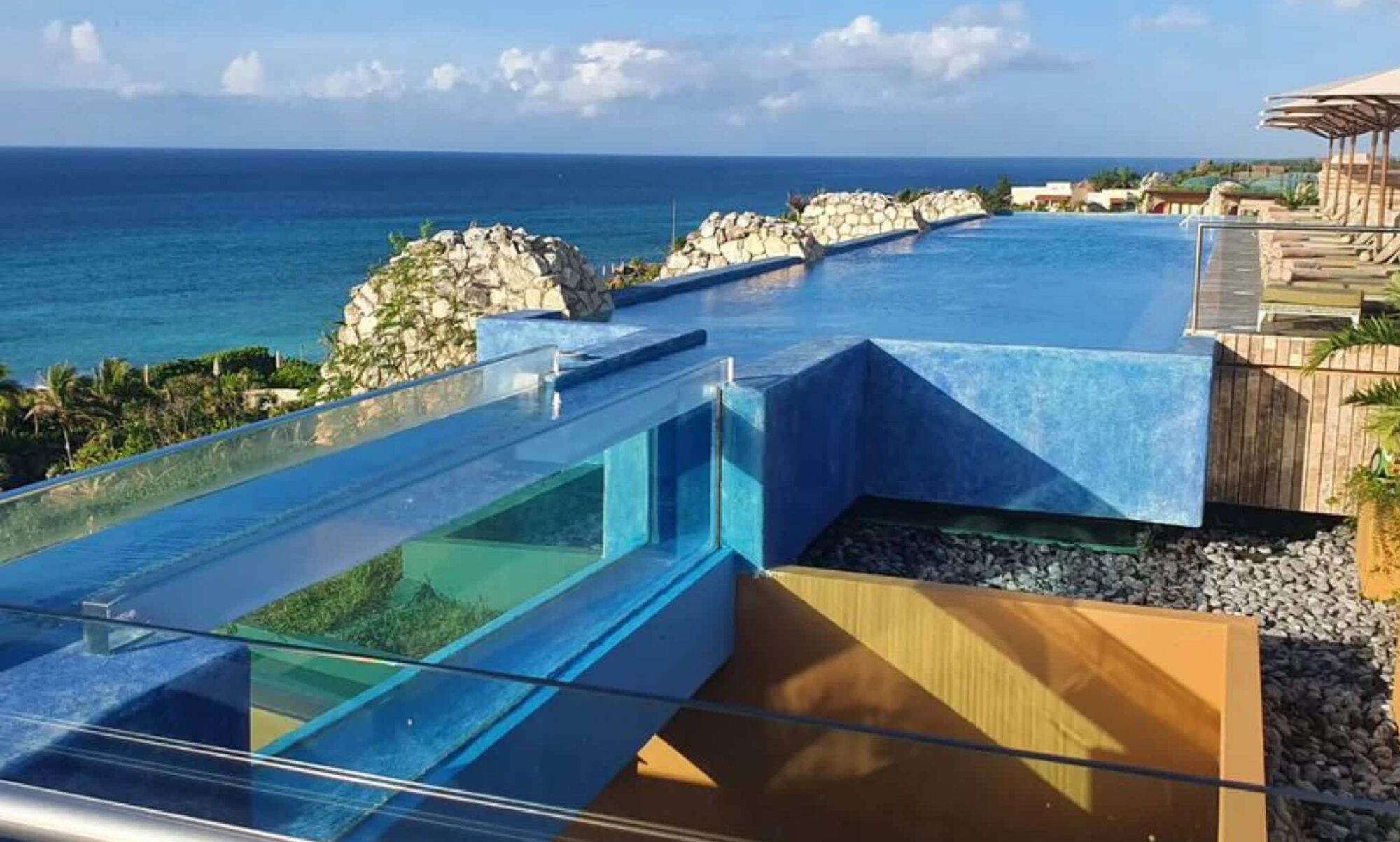 Acrylic Pool Bridge